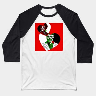 Zombie Hannibal and Will Halloween Hannigram Baseball T-Shirt